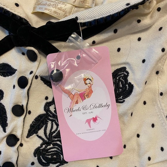 Wheels and Dollbaby Dita Von Teese  Mademoiselle Cardigan (Limited Release)❣️ - Picture 12 of 15